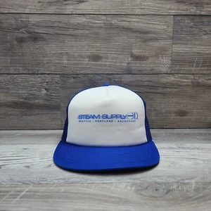 De colección Steam Supply Seattle Portland Anchorage Trucker Meshback SnapBack - Imagen 1 de 11