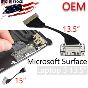 OEM Connect Charging Port Dock Flex Cable For Microsoft Surface Laptop 3 13.5 15 - Picture 1 of 11