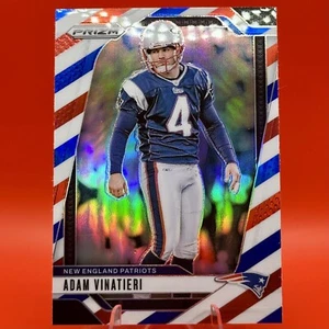 2024 Adam Vinatieri Panini Prizm Red/Wht/Blu Prizm #199 - Picture 1 of 2
