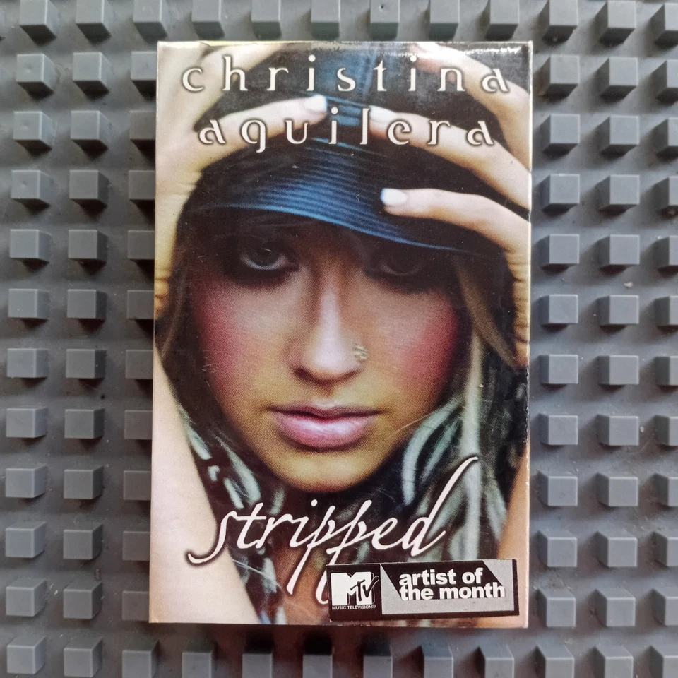 Christina Aguilera Stripped (2002, RCA/BMG) Original Indonesia Cassette Tape Nos - Image 1 of 4
