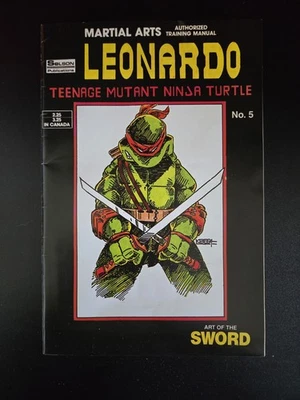 Teenage Mutant Ninja Turtles Authorized Training Manual #5 (Solson, 1986) FN - Image 1 of 2