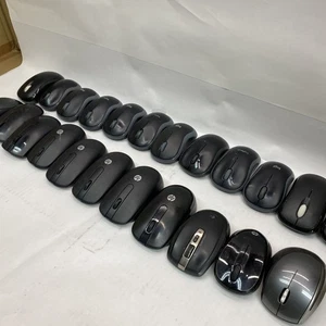 Mieszanka 24x Mieszane marki Bezprzewodowe myszy optyczne – kotwica HP Logitech Niemarkowe - Zdjęcie 1 z 7