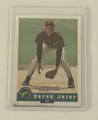 Tarjeta de bonificación Derek Jeter 1992 selecciones clásicas del draft lámina #BC6 - Yankees de Nueva York Foto 1 de 2