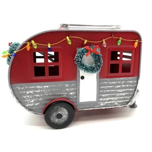 Scentsy Christmas Camper Warmer Retired Full Size Holiday Festive Retro - Picture 1 of 11