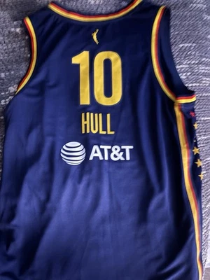 Jersey e shorts Lexi Hull licenciados WNBA Indiana Fever feminino M - Imagem 1 de 4