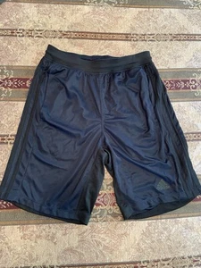 Adidas Men's Lightweight Climalite Gym Athletic Running Shorts - Navy - Sz Small - Picture 1 of 7