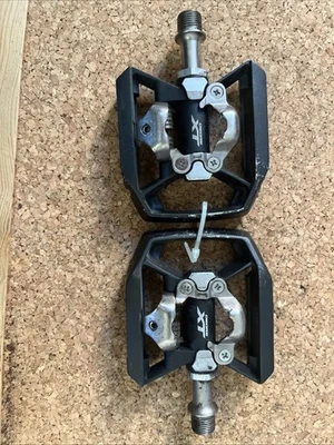 Shimano Deore XT PD-T8000 VIA-Right & Left Trekking Bike Track Pedals~Preowned~ - Image 1 of 4