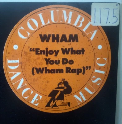 Wham George Michael 12" Single Enjoy What You Do Wham Rap Vocal Instrumental Foto 1 de 4