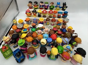 Fisher Price Little People DC Super Heroes Disney Community Figur Wheelies Lot - Bild 1 von 8