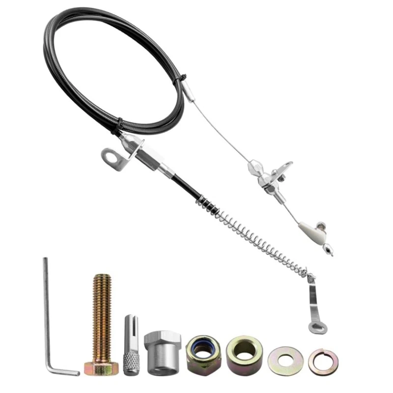 KD-2AODU New Kickdown Cable Kit For Ford/AOD E150 E250 E350 1981-1993 Foto 1 de 4