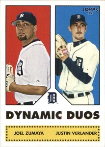 Joel Zumaya / Justin Verlander 2006 Topps '52 Rookies Dynamic Duos #DD3 Tigers - Picture 1 of 2