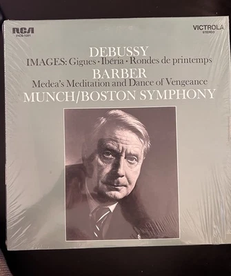 Debussy Images Barber Medea Charles Munch Boston Vintage Vinyl Lp Album NM - Image 1 of 4