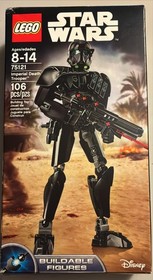 LEGO Star Wars Buildable Figure Imperial Death Trooper Set 75121 w/Manual & Box