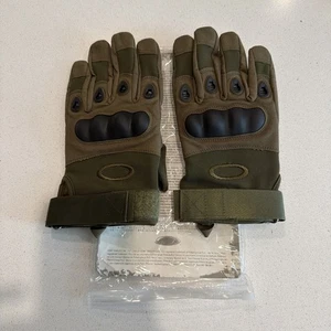 Guanti da pilota Oakley Factory verdi taglia media - Foto 1 di 4