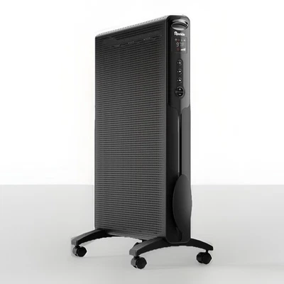 Reekie Convection Panel Space Heater, 1500W Electric Mica Infrared Black  Remote - Image 1 of 4