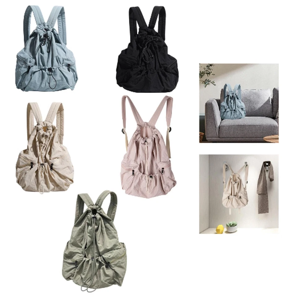 Sac à dos Sac de gym de poches à cordon pour les adultes de camping pêche - Photo 1/1