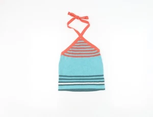 Zara Women’s Multicoloured Cotton Halter Camisole S - Picture 1 of 12