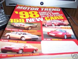 Motor Trend Magazine 10/1997 Lexus GS400 Porsche 911 - Picture 1 of 1