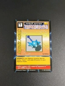 1999 Bandai Digimon Digi Battle 1st Edition #Bo-45 Aquatic Attack - Bild 1 von 2