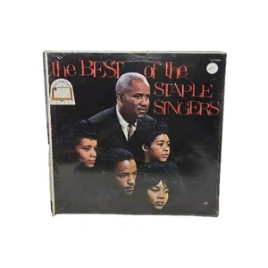 The Best Of The Staple Singers LP USA Stereo Original Still Sealed Album Vee-Jay - Imagen 1 de 2