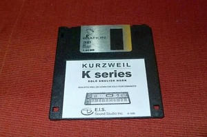 Diskette mit Englischhorn Proben für Kurzweil K2000 K2661 K2500 K2600 PC3K - Bild 1 von 6