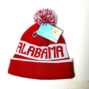 Alabama Crimson Tide Strick Winter Beanie Mütze Crimson Grau Roll Tide NCAA - Bild 1 von 3
