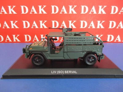 Die cast 1/43 Modellino Auto Liv (So) Serval Bundeswehr ( Mercedes G ) - Immagine 1 di 4