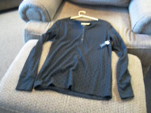 WOMEN'S BLOUSE - SHIRT - TOP - FADED GLORY - COLOR - BLACK - SIZE L/G (12-14) - Picture 1 of 2
