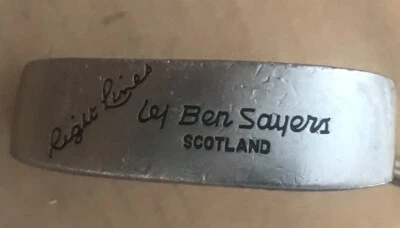 Golf, Right Lines By Ben Sayers, Scotland, Putter, Right Handed, Steel Shaft - Image 1 of 4