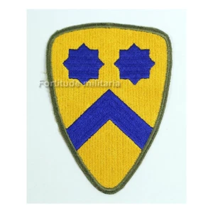 Patch US : 2nd cavalry division "Greenback" - US ARMY ( matériel original ) - Picture 1 of 2