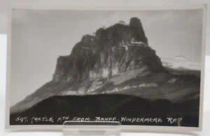 CASTLE MTN From BANFF WINDERMERE RD - CANADA - POST CARD - listing #7301 - Picture 1 of 9