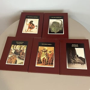 5 The American Indians Time Life Books Hardcover: First Americans Buffalo Etc - Imagen 1 de 17