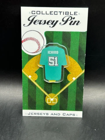 Seattle Mariners Ichiro Suzuki jersey lapel pin-Classic M's Collectable Cover