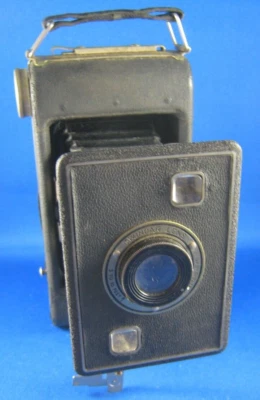 CÁMARA PLEGABLE PELÍCULA FORMATO MEDIO 620 KODAK JIFFY SERIE II AÑOS 30 VINTAGE Foto 1 de 4