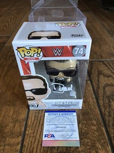 Kevin Nash Autographed Diesel Funko Pop. WWE Beckett PSA witnessed COA White Ink - Picture 1 of 9