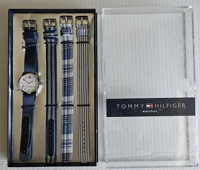 Tommy Hilfiger F90027 Multi Strap White Dial 38mm Watch NEW in Box - Image 1 of 4