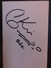 Original Hand Signed Approx 6x4" White Card Kris Commons Stoke