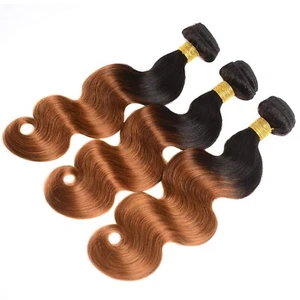 28inch 1B 30 Ombre Body Wave Human Hair 3Bundles 300G Virgin Hair Weave Weft - Picture 1 of 6