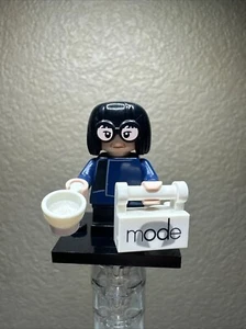 Lego Edna Mode Minifigure Complete Disney Series 2 71024 CMF Incredible E. Mode - Picture 1 of 4