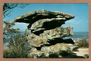 Umbrella Rock Point Park Lookout Mountain Tennessee UNP Chrome Postcard - Picture 1 of 2