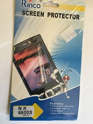 Nokia 6600S Screen Guard Protector in Clear SCG4358. Brand New & Sealed in pack. - Image 1 of 4
