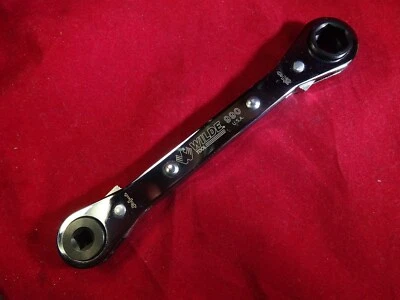 WILDE TOOL COMPANY Wilde Tool #990 USA MADE Square Air Conditioning Refrigeration AC Ratchet Wrench