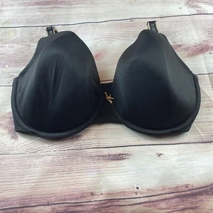 Lane Bryant Cacique T Shirt Bra Size 36G Black - Picture 1 of 4