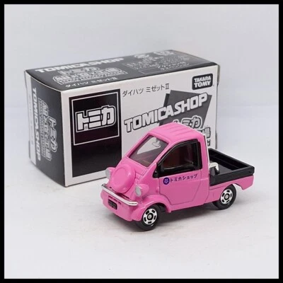 TOMICA SHOP ASSEMBLY FACTORY DAIHATSU MIDGET TRUCK II 1/50 TOMY New 2007 PINK - Image 1 of 4
