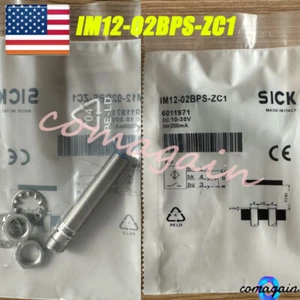 Capteur interrupteur de proximité pour SICK IM12-02BPS-ZC1 IM1202BPSZC1 6011971 10-30V Neuf - Photo 1/11