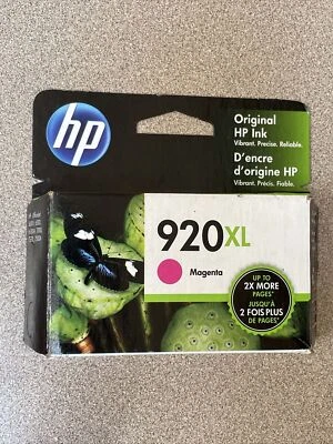 HP 920XL High Yield Magenta Original Ink Cartridge 700 pages CD973AN exp 11/2023 - Image 1 of 4