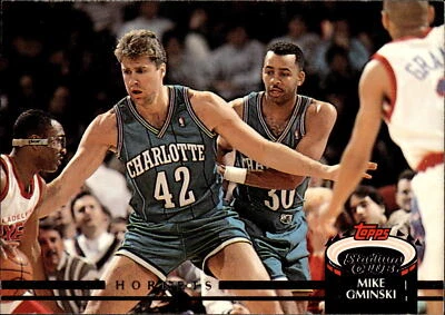 1992-93 Stadium Club #175 Mike Gminski - Image 1 of 2