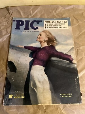 Pic Magazine May 27 1941 Veronica Lake In “I Wanted Wings” - Image 1 of 4