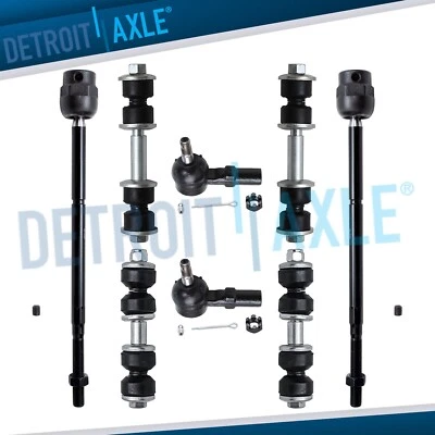 Nuevo kit completo de suspensión delantera y trasera de 8 piezas para Ford Escort y Mercury Tracer Foto 1 de 4