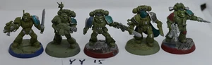 Warhammer 40k, Space Marines, Deathwatch Veterans x5, Lot #YY15 - Picture 1 of 2